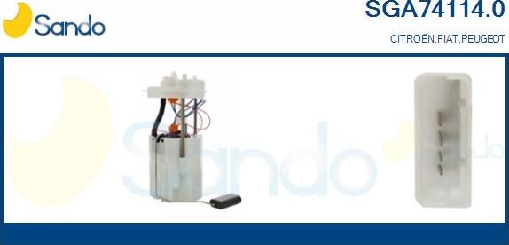 Sando SGA74114.0 - Модуль топливного насоса autosila-amz.com