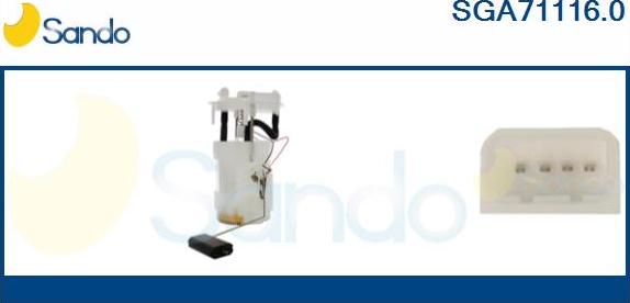 Sando SGA71116.0 - Модуль топливного насоса autosila-amz.com