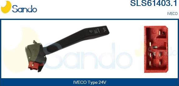 Sando SLS61403.1 - Выключатель на рулевой колонке autosila-amz.com