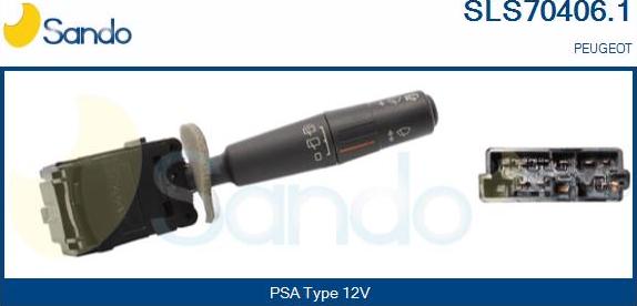 Sando SLS70406.1 - Выключатель на рулевой колонке autosila-amz.com