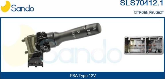 Sando SLS70412.1 - Выключатель на рулевой колонке autosila-amz.com