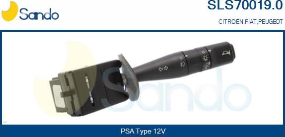 Sando SLS70019.0 - Выключатель на рулевой колонке autosila-amz.com