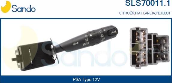 Sando SLS70011.1 - Выключатель на рулевой колонке autosila-amz.com