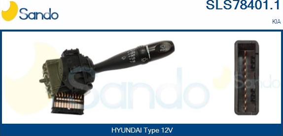 Sando SLS78401.1 - Выключатель на рулевой колонке autosila-amz.com