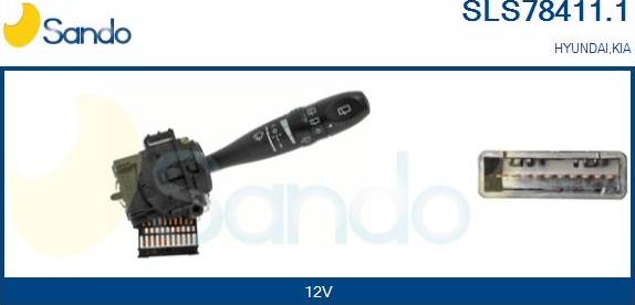 Sando SLS78411.1 - Выключатель на рулевой колонке autosila-amz.com