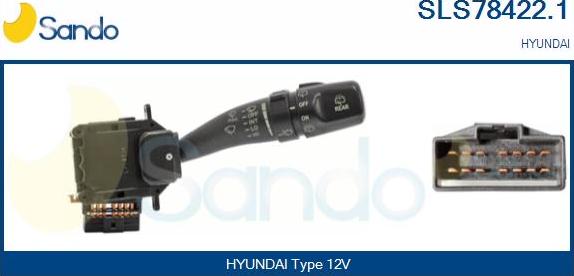Sando SLS78422.1 - Выключатель на рулевой колонке autosila-amz.com