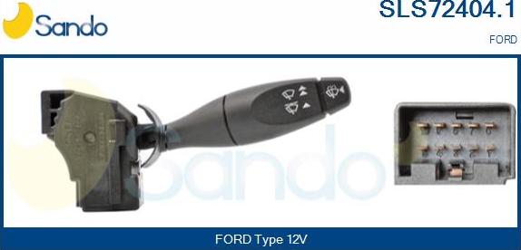 Sando SLS72404.1 - Выключатель на рулевой колонке autosila-amz.com