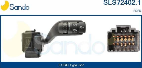 Sando SLS72402.1 - Выключатель на рулевой колонке autosila-amz.com
