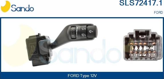 Sando SLS72417.1 - Выключатель на рулевой колонке autosila-amz.com