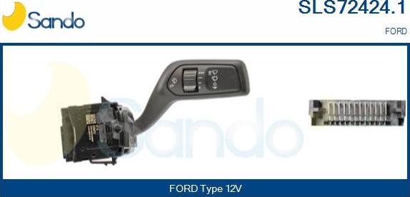 Sando SLS72424.1 - Выключатель на рулевой колонке autosila-amz.com