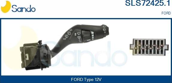 Sando SLS72425.1 - Выключатель на рулевой колонке autosila-amz.com