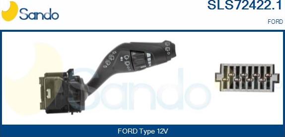 Sando SLS72422.1 - Выключатель на рулевой колонке autosila-amz.com