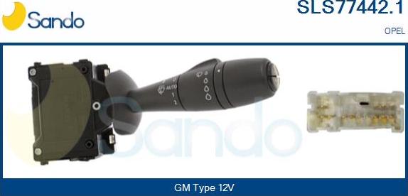 Sando SLS77442.1 - Выключатель на рулевой колонке autosila-amz.com
