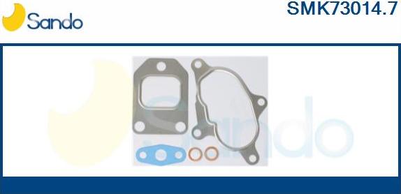 Sando SMK73014.7 - Установочный комплект, турбокомпрессор autosila-amz.com