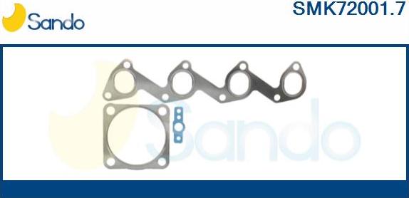 Sando SMK72001.7 - Установочный комплект, турбокомпрессор autosila-amz.com