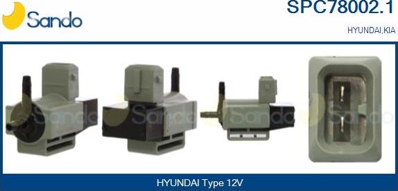 Sando SPC78002.1 - Преобразователь давления, управление ОГ autosila-amz.com