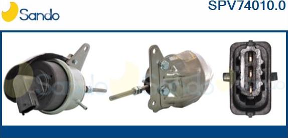Sando SPV74010.0 - Клапан регулирования давления нагнетателя autosila-amz.com