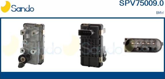 Sando SPV75009.0 - Клапан регулирования давления нагнетателя autosila-amz.com