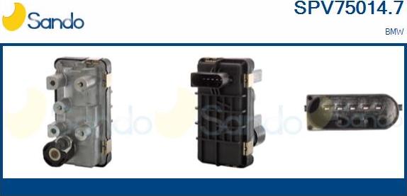 Sando SPV75014.7 - Клапан регулирования давления нагнетателя autosila-amz.com