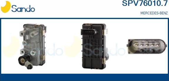Sando SPV76010.7 - Клапан регулирования давления нагнетателя autosila-amz.com
