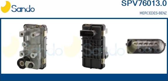 Sando SPV76013.0 - Клапан регулирования давления нагнетателя autosila-amz.com