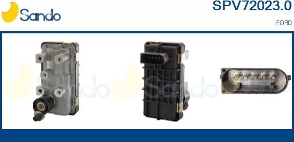 Sando SPV72023.0 - Клапан регулирования давления нагнетателя autosila-amz.com
