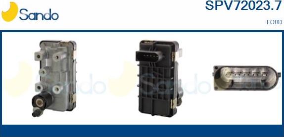 Sando SPV72023.7 - Клапан регулирования давления нагнетателя autosila-amz.com
