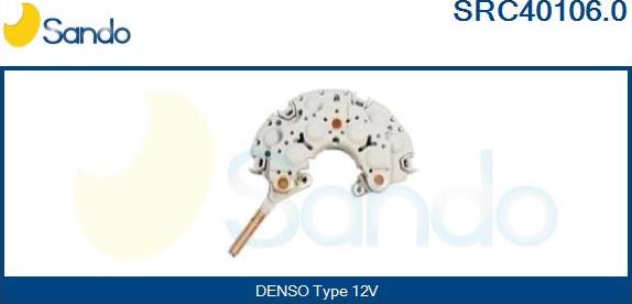 Sando SRC40106.0 - Выпрямитель, диодный мост, генератор autosila-amz.com