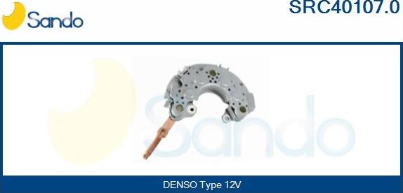 Sando SRC40107.0 - Выпрямитель, диодный мост, генератор autosila-amz.com