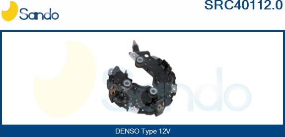 Sando SRC40112.0 - Выпрямитель, диодный мост, генератор autosila-amz.com