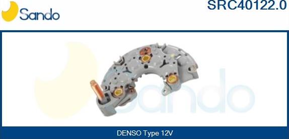 Sando SRC40122.0 - Выпрямитель, диодный мост, генератор autosila-amz.com