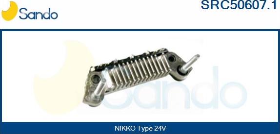 Sando SRC50607.1 - Выпрямитель, диодный мост, генератор autosila-amz.com