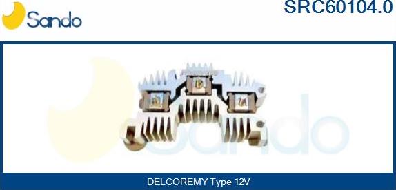 Sando SRC60104.0 - Выпрямитель, диодный мост, генератор autosila-amz.com