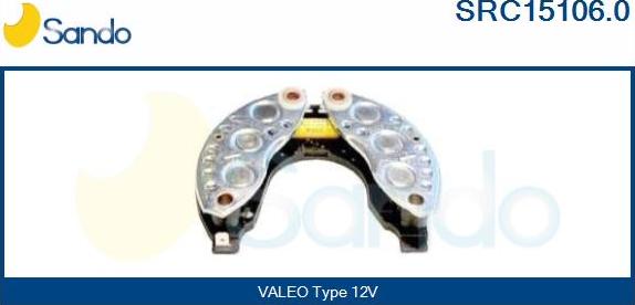 Sando SRC15106.0 - Выпрямитель, диодный мост, генератор autosila-amz.com
