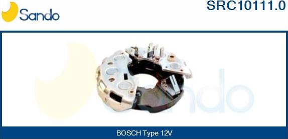 Sando SRC10111.0 - Выпрямитель, диодный мост, генератор autosila-amz.com