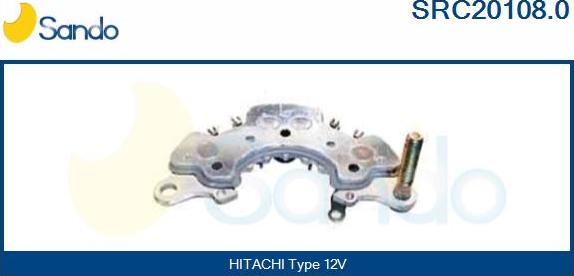Sando SRC20108.0 - Выпрямитель, диодный мост, генератор autosila-amz.com