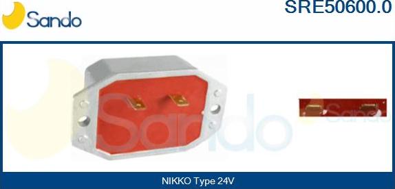 Sando SRE50600.0 - Регулятор напряжения, генератор autosila-amz.com