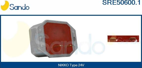 Sando SRE50600.1 - Регулятор напряжения, генератор autosila-amz.com
