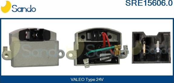 Sando SRE15606.0 - Регулятор напряжения, генератор autosila-amz.com