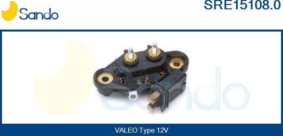 Sando SRE15108.0 - Регулятор напряжения, генератор autosila-amz.com