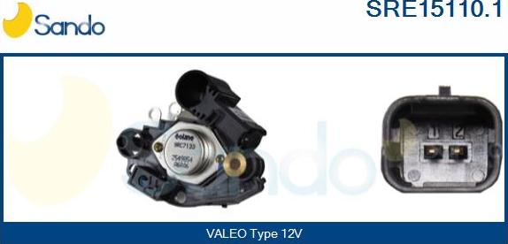 Sando SRE15110.1 - Регулятор напряжения, генератор autosila-amz.com