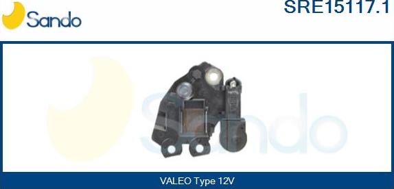 Sando SRE15117.1 - Регулятор напряжения, генератор autosila-amz.com