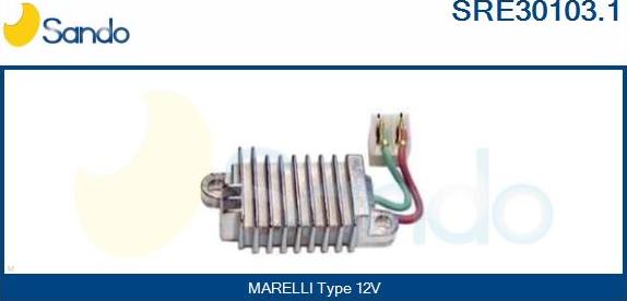 Sando SRE30103.1 - Регулятор напряжения, генератор autosila-amz.com