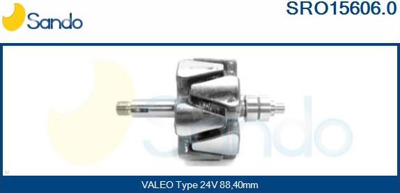 Sando SRO15606.0 - Ротор, генератор autosila-amz.com
