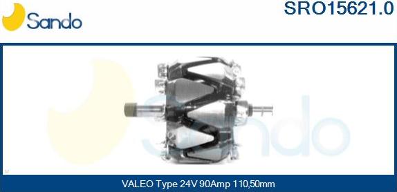 Sando SRO15621.0 - Ротор, генератор autosila-amz.com