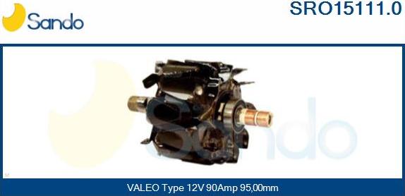 Sando SRO15111.0 - Ротор, генератор autosila-amz.com