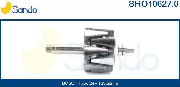 Sando SRO10627.0 - Ротор, генератор autosila-amz.com