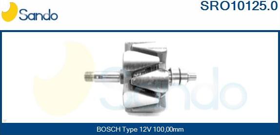 Sando SRO10125.0 - Ротор, генератор autosila-amz.com