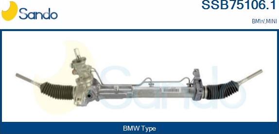 Sando SSB75106.1 - Рулевой механизм, рейка autosila-amz.com