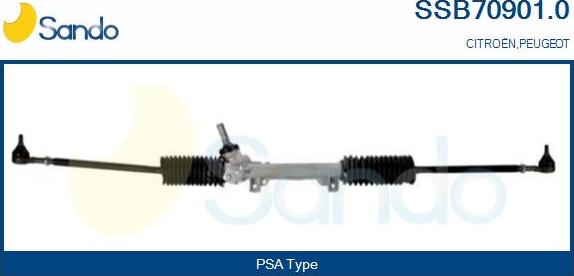 Sando SSB70901.0 - Рулевой механизм, рейка autosila-amz.com